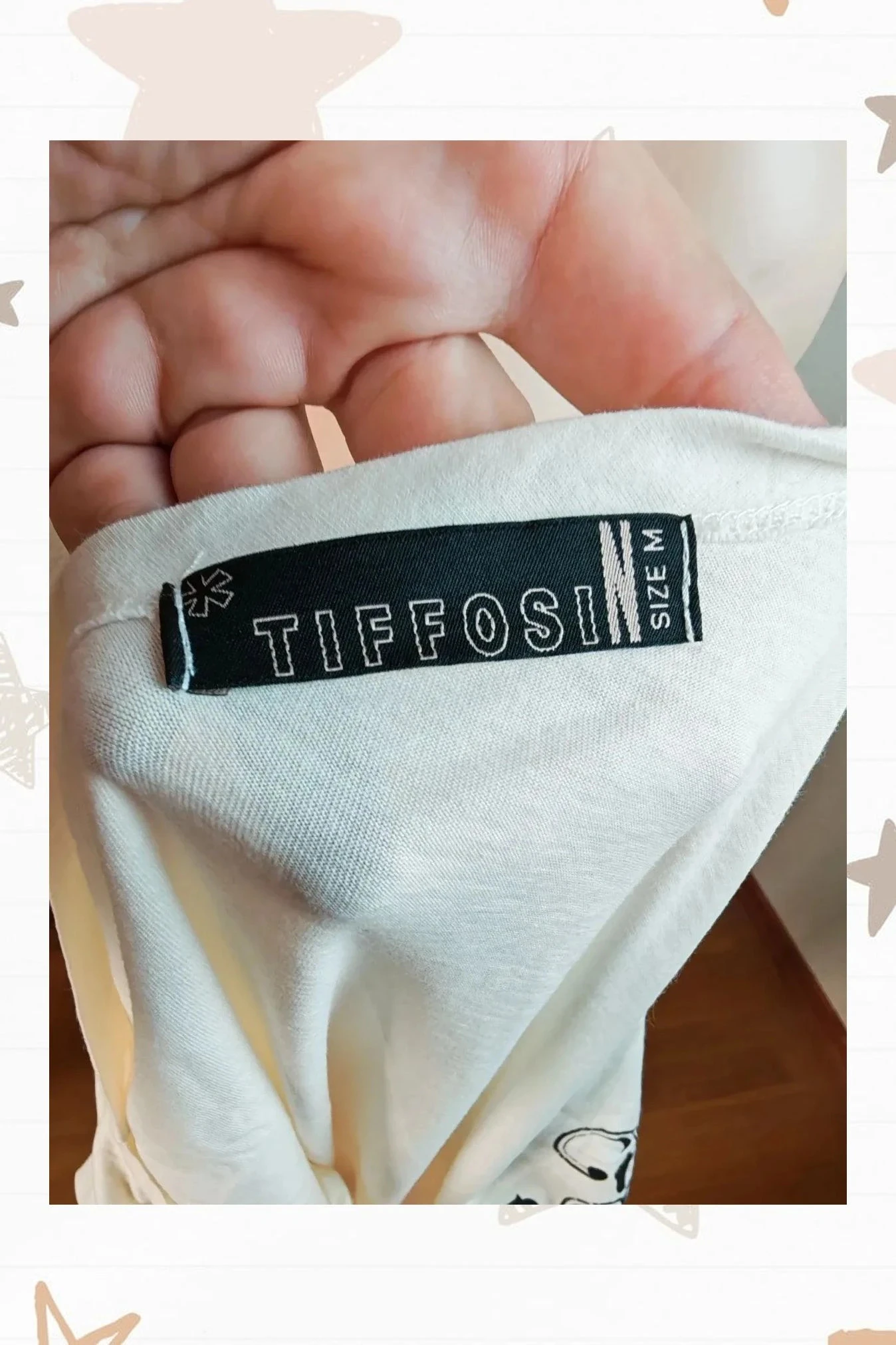 Asymmetric Tiffosi T-shirt - Size M – photo 6